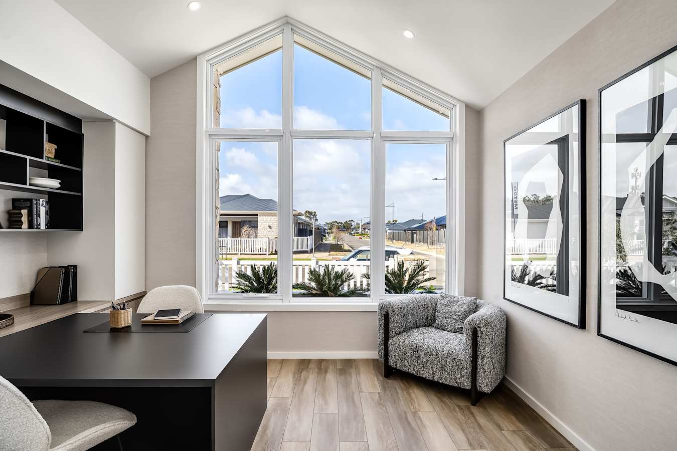 Balhannah Executive house design Home Office in Contempo Style