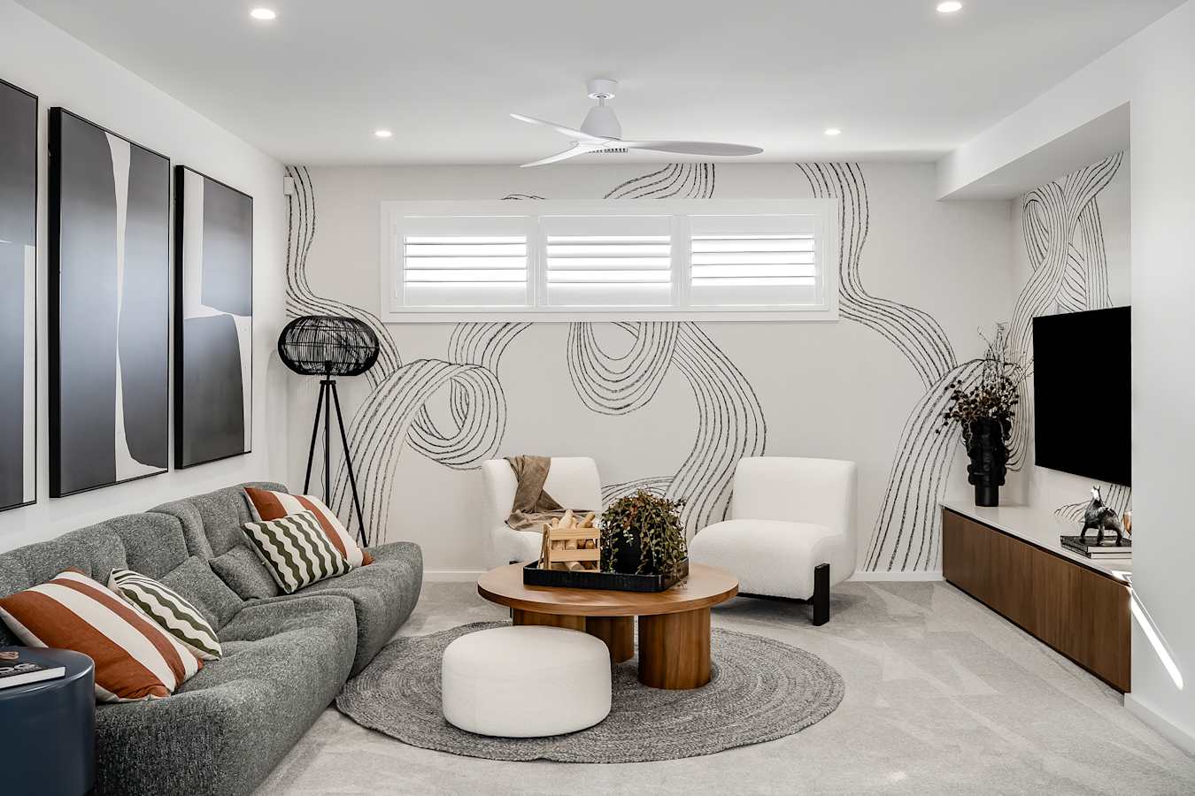 Cumberland 38 house design entertainment in Contempo style