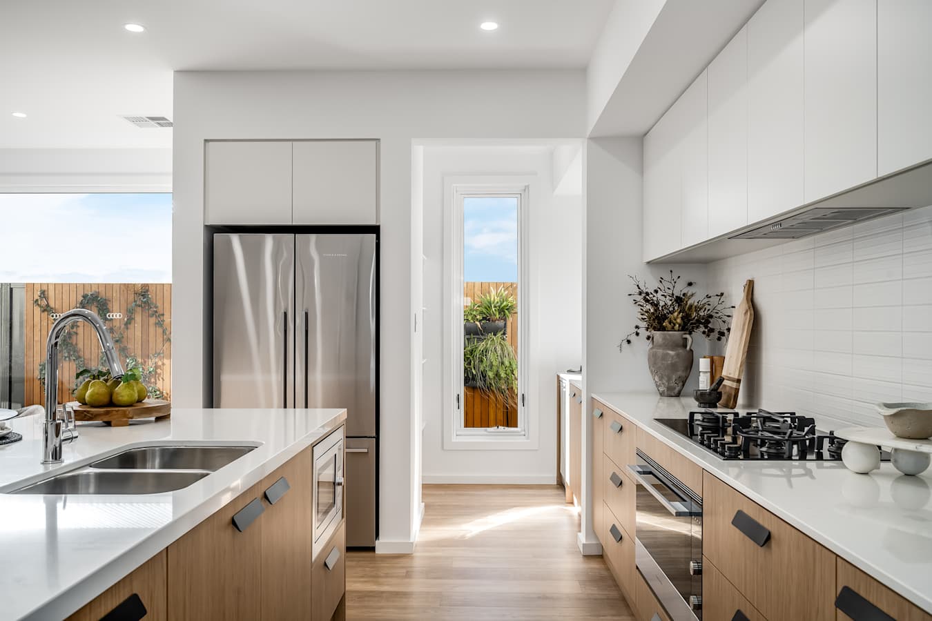 Millbrook 26 house design kitchen detail in Global style