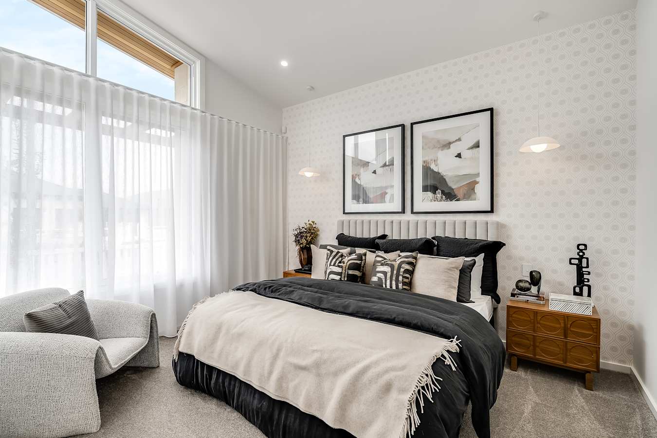 Parkside 27 house design bedroom in Contempo style