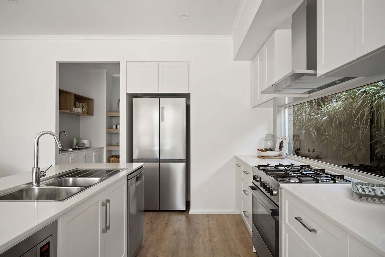 Eclipse Four house design kitchen detail in Coastal style