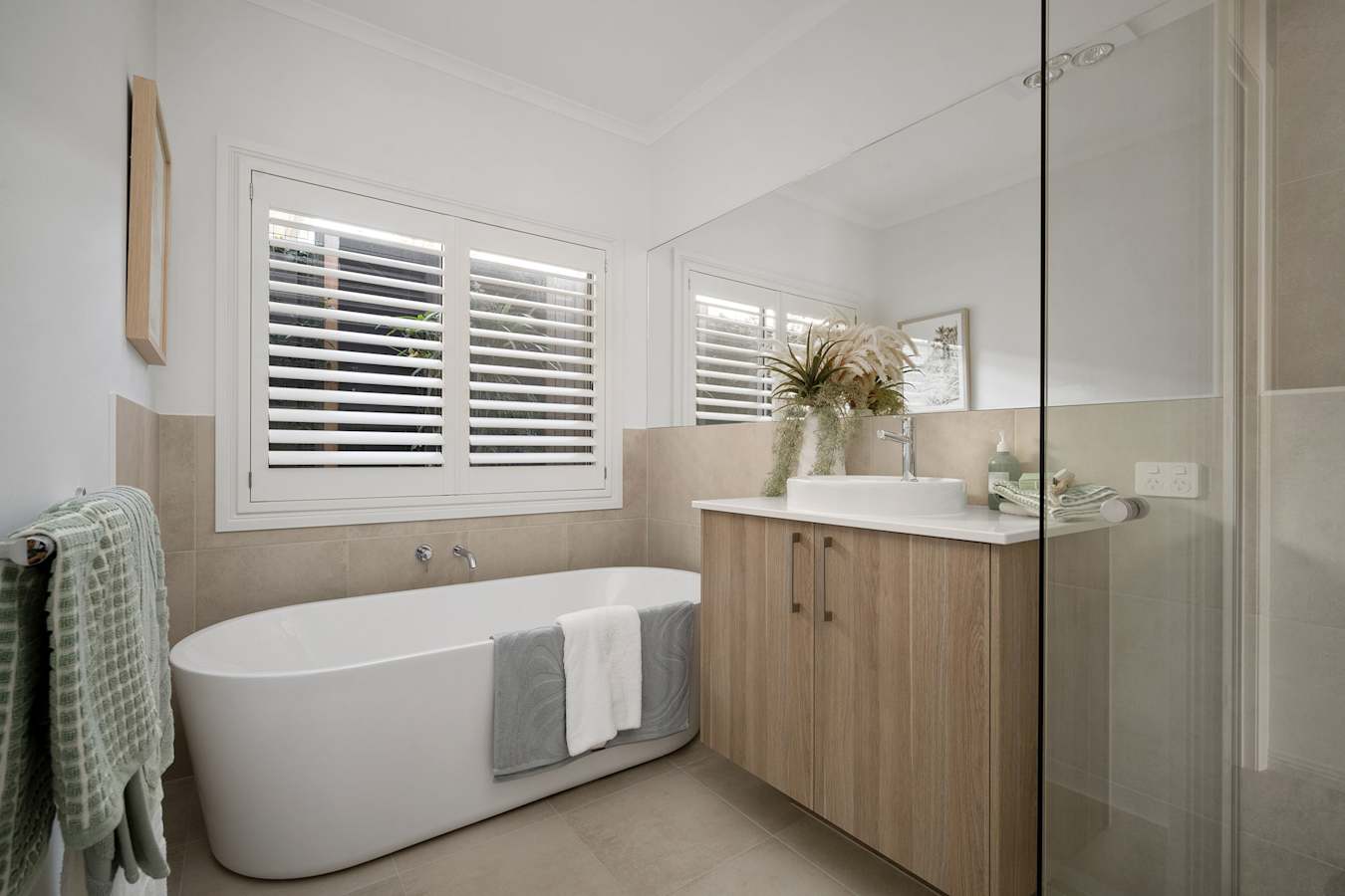 Eclipse Four house design Bathroom in Coastal style
