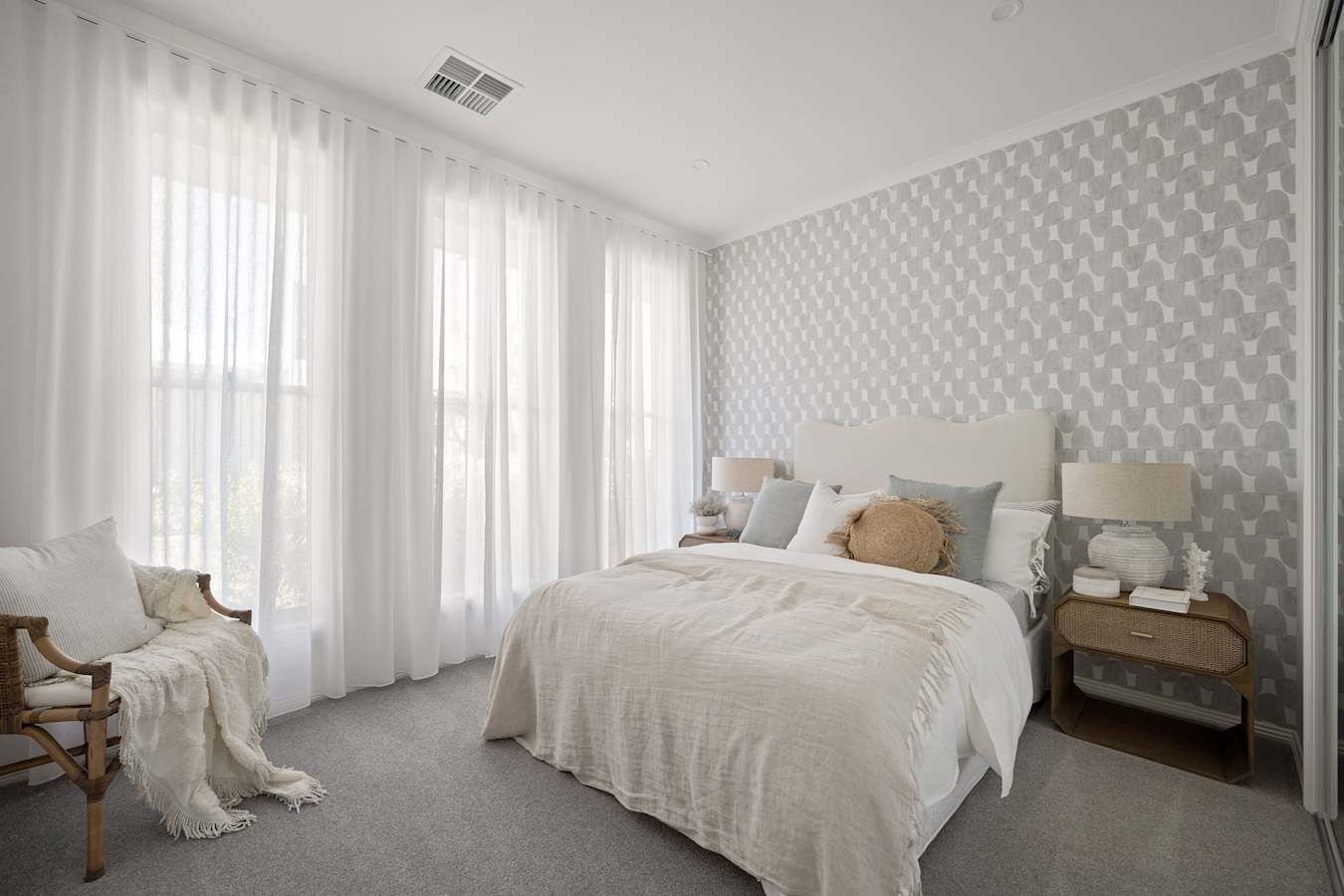 Eclipse Four house design bedroom in Coastal style