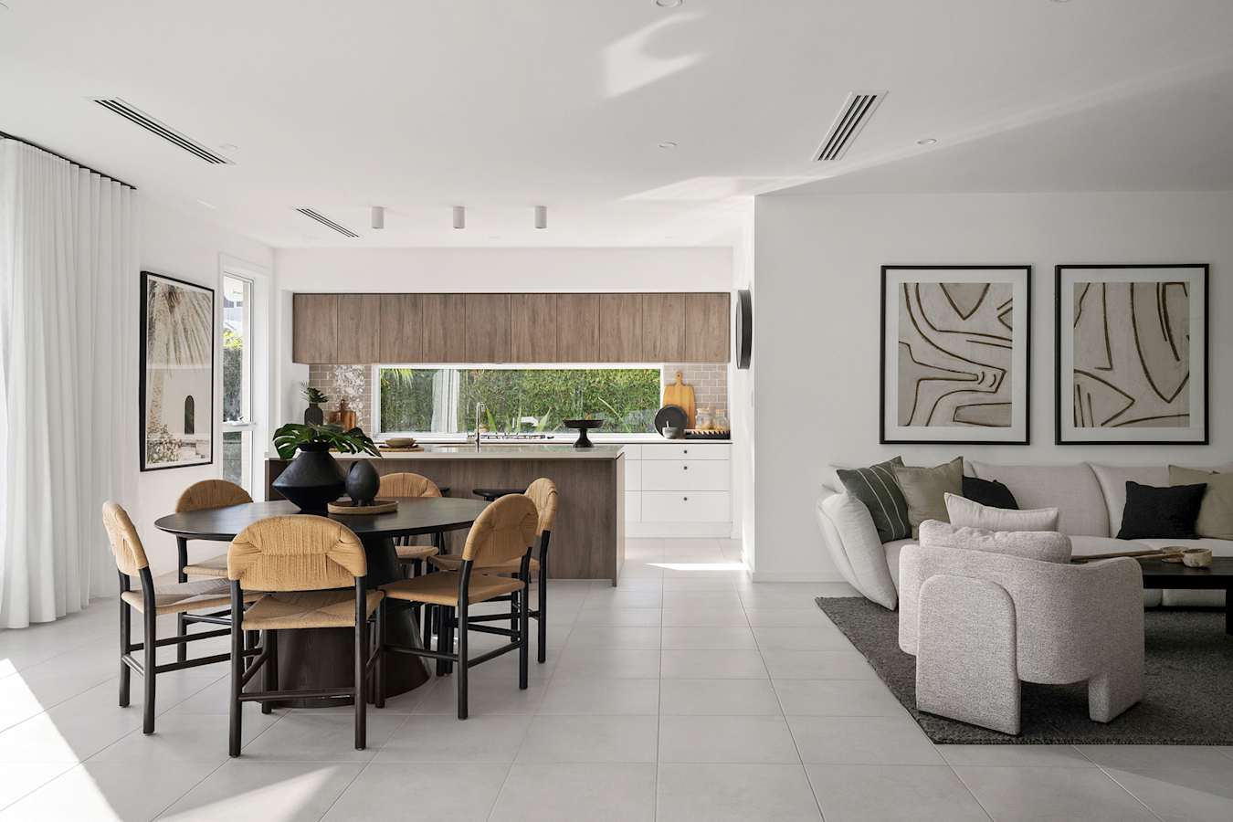 Ashford 30 house design dining in coastal style