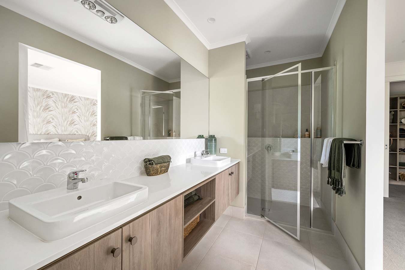 Ashford 30 house design ensuite in coastal style