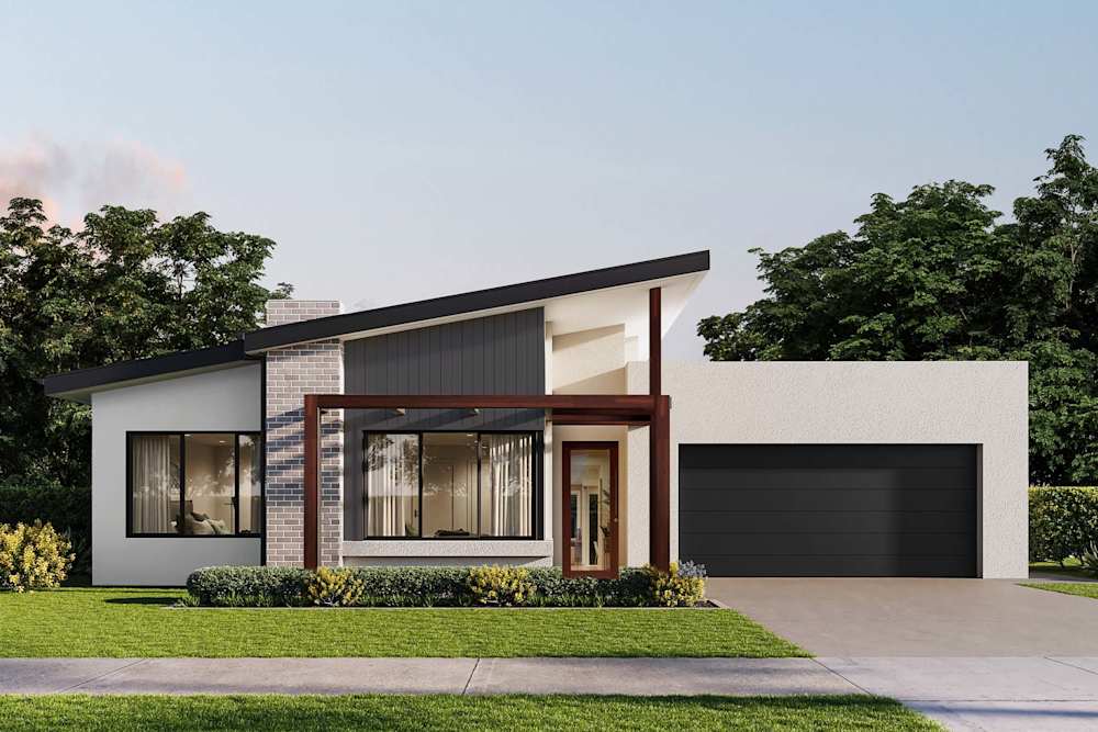 Riverton 26 house design - Gable Roof