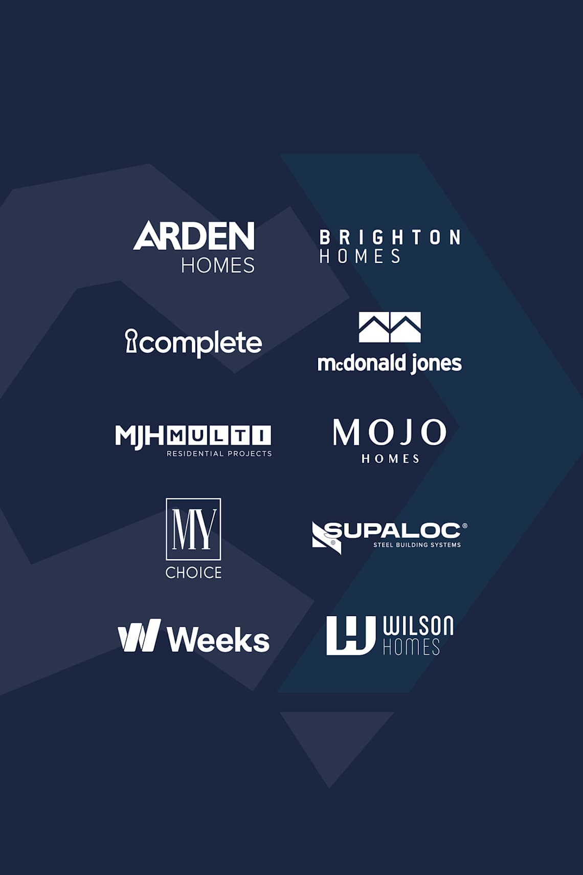 NEX Building Group Brand logos