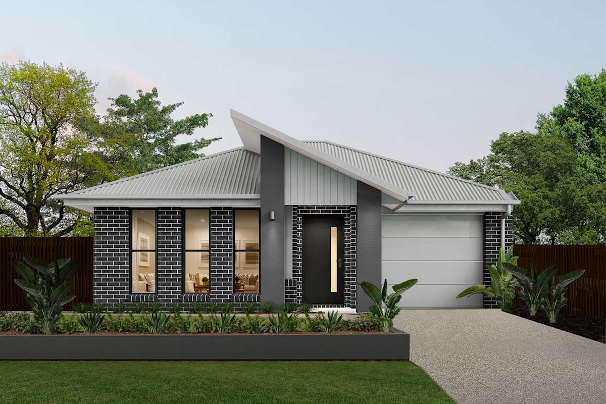 Breeze Three house design with Escape facade in Luxe Glamour style