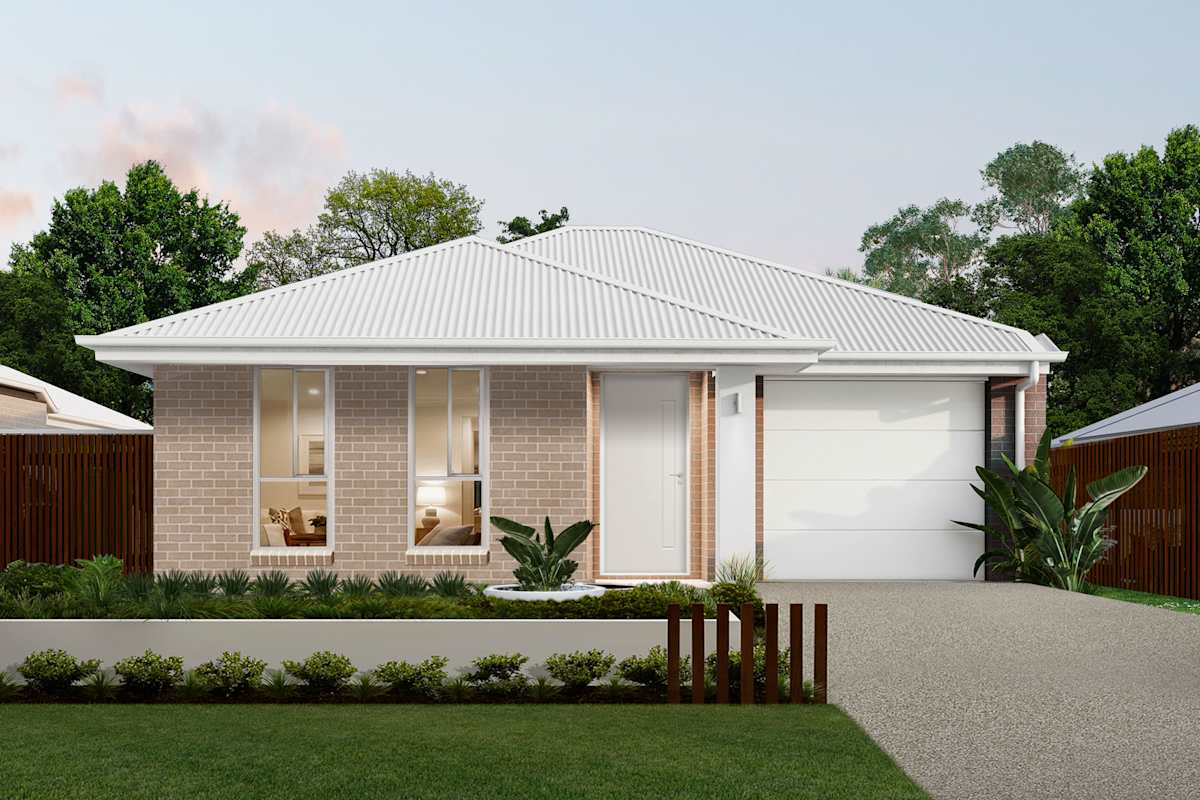 Brisk One house design with Classic facade in Contempo Modern style