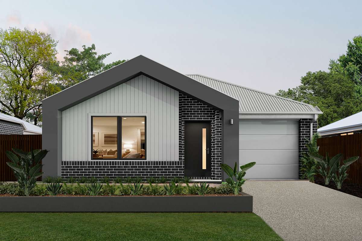 Brisk One house design with Freedom facade in Luxe Glamour style