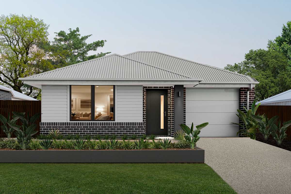Brisk One house design with Sanctuary facade in Luxe Glamour style