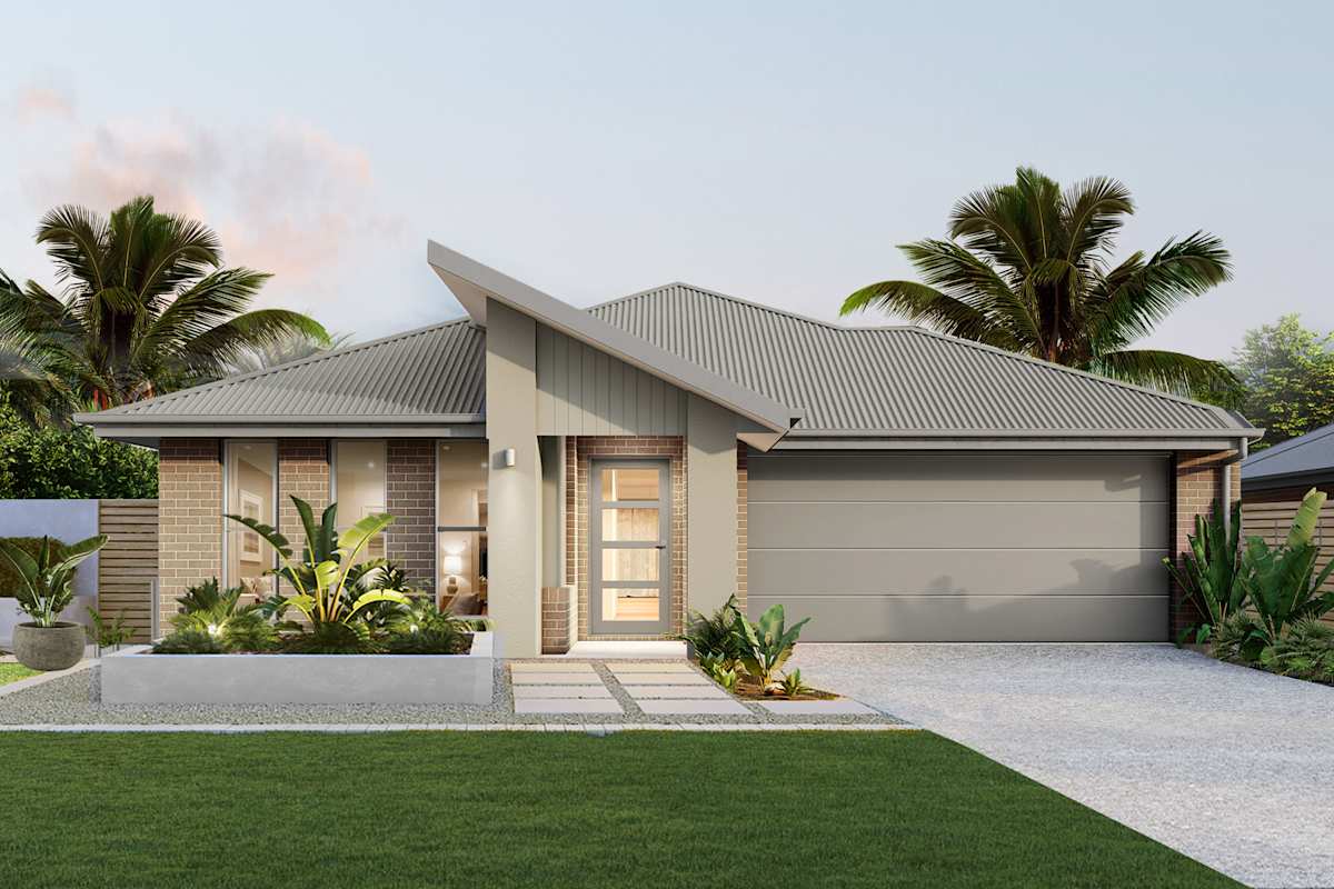Eclipse Four house design with Escape facade in Global Modern style