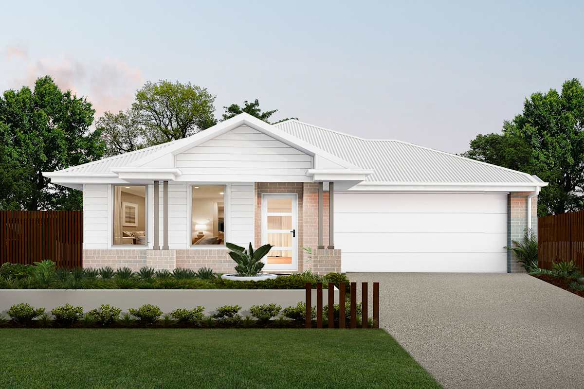 Eclipse Four house design with Oasis facade in Contempo Modern style