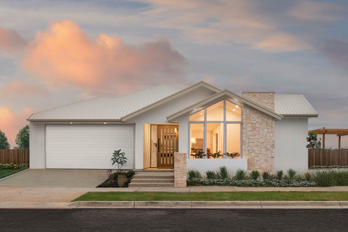 Balhannah Executive house design with Sidewood facade