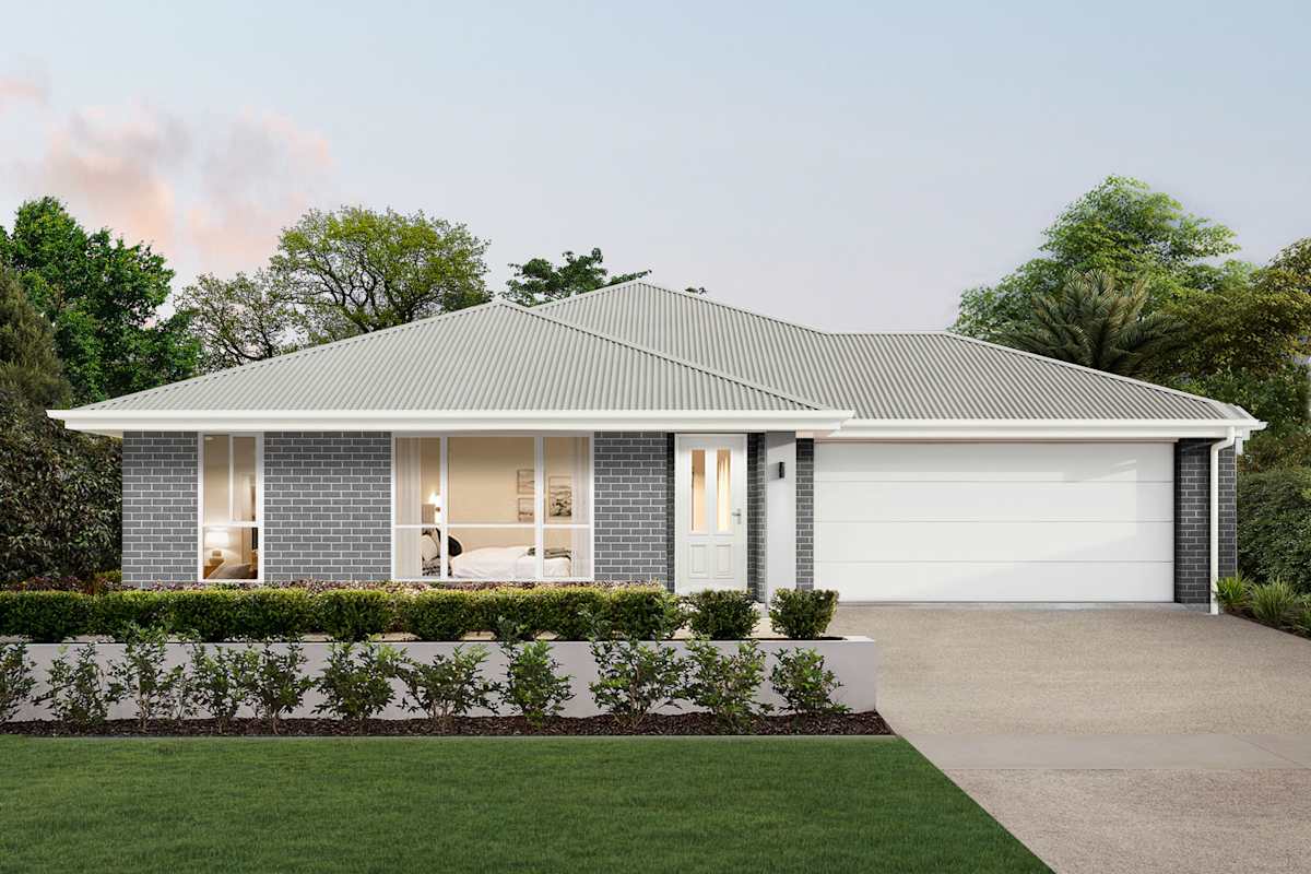Aspire Two house design with Classic facade in Classic Hamptons style