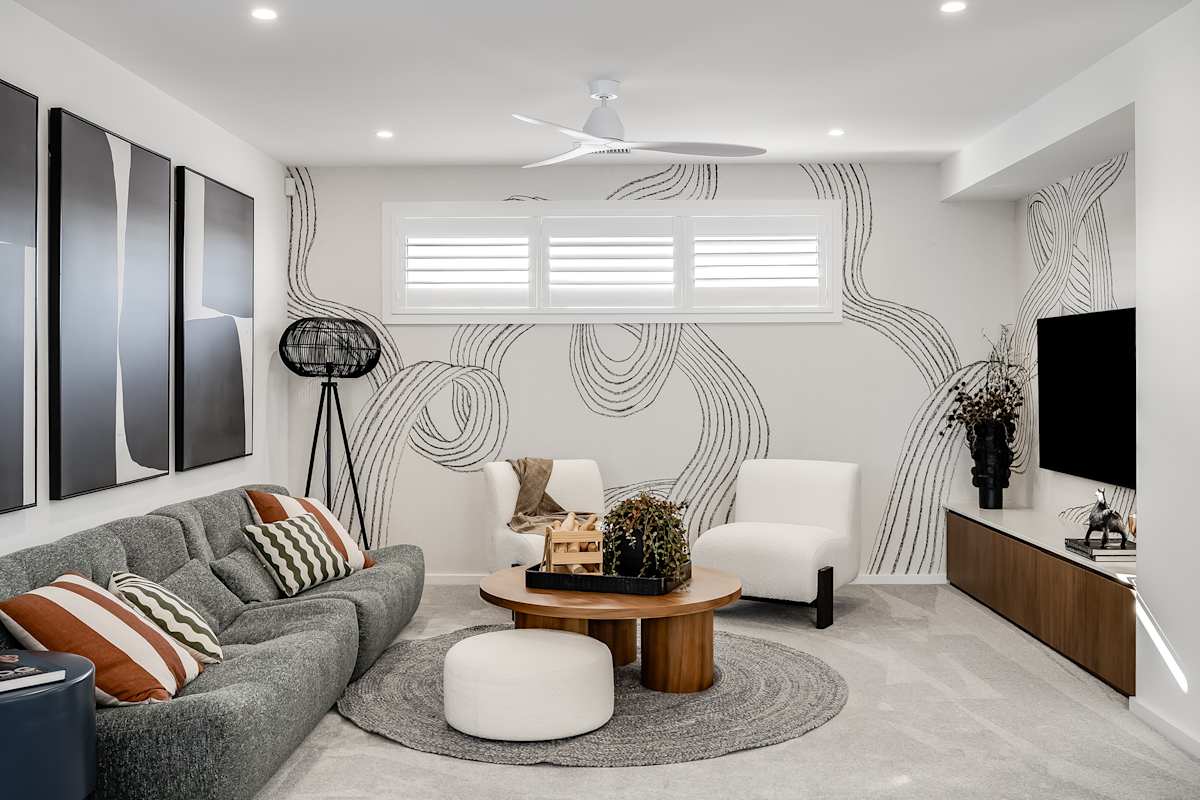 Cumberland 38 house design entertainment in Contempo style