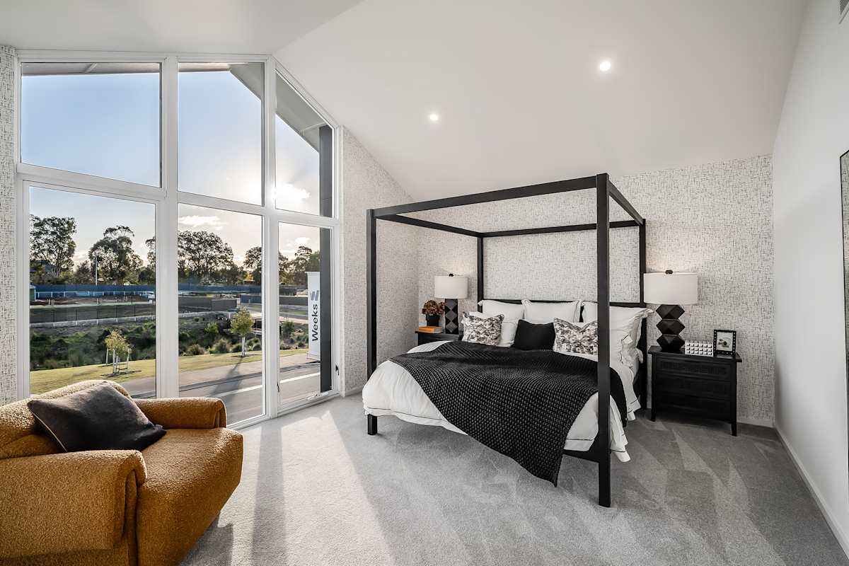 Cumberland 38 house design Bedroom in Contempo style
