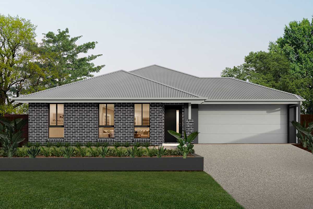 Aspire Two house design with Serenity facade in Luxe Glamour style