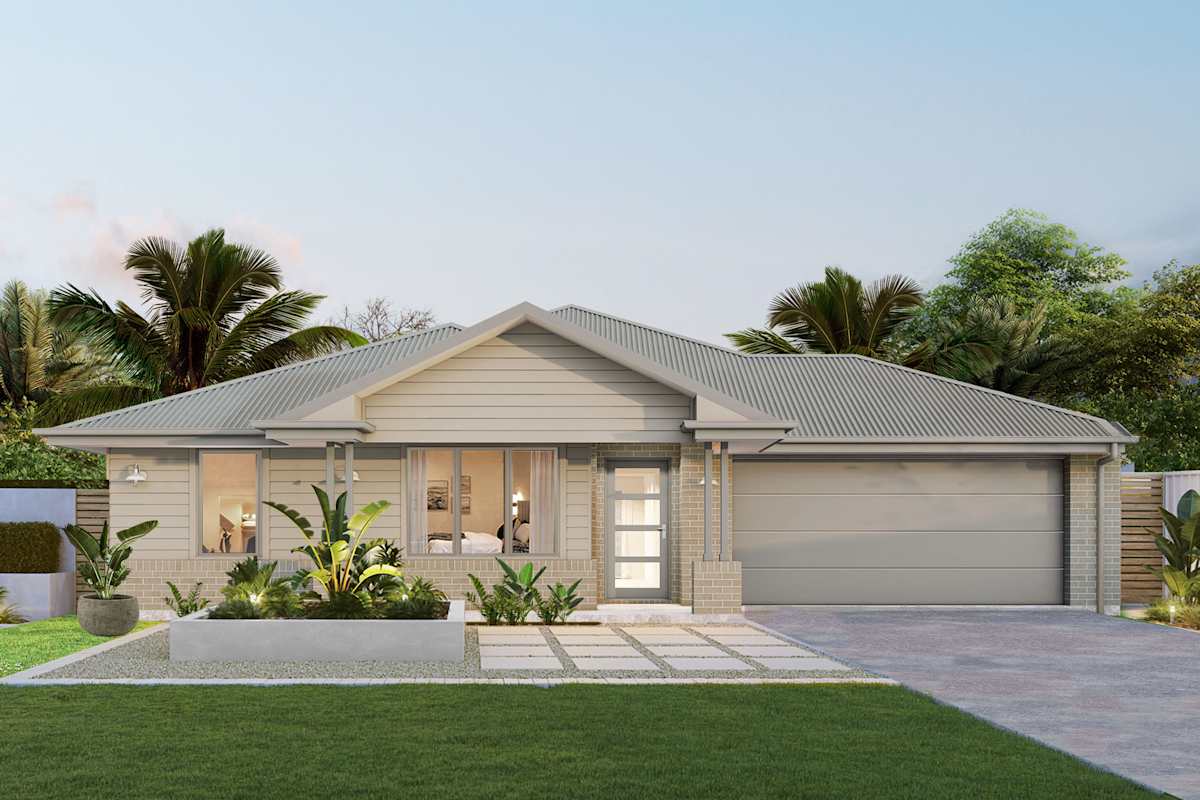 Mist Four house design with Oasis facade in Global Fusion style