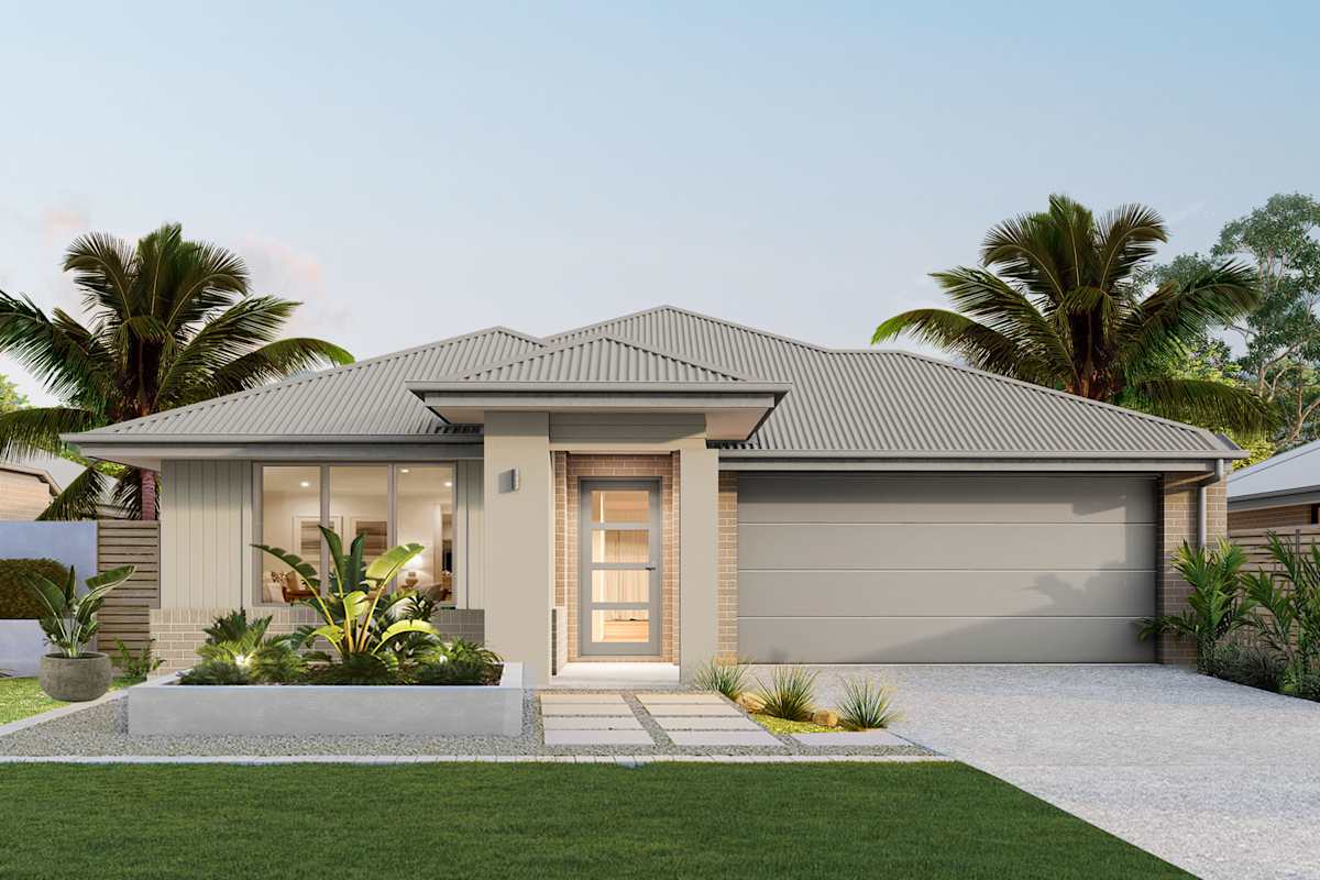 Dawn One house design with Haven facade in Global Fusion style