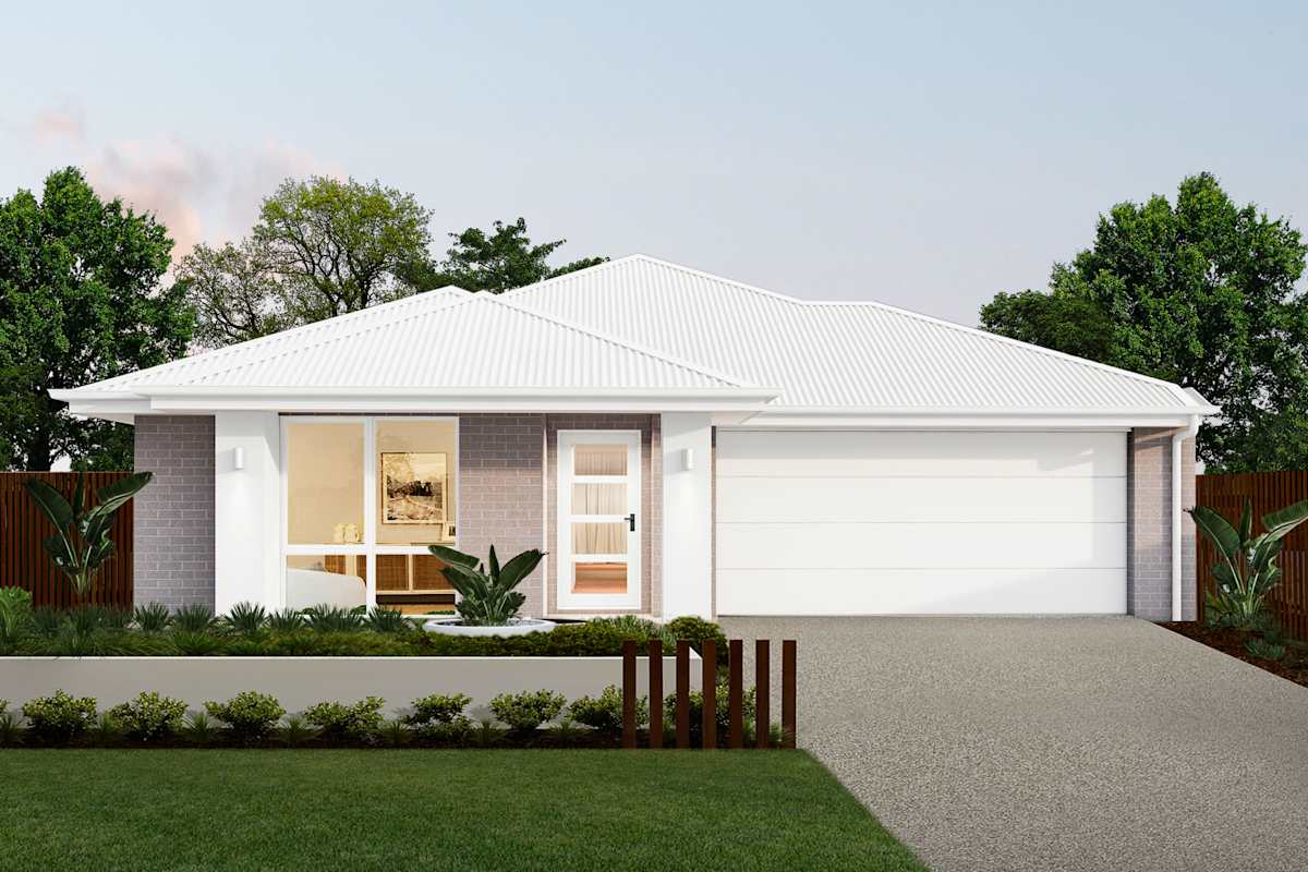 Dawn Three house design with Abode facade in Contempo Modern style