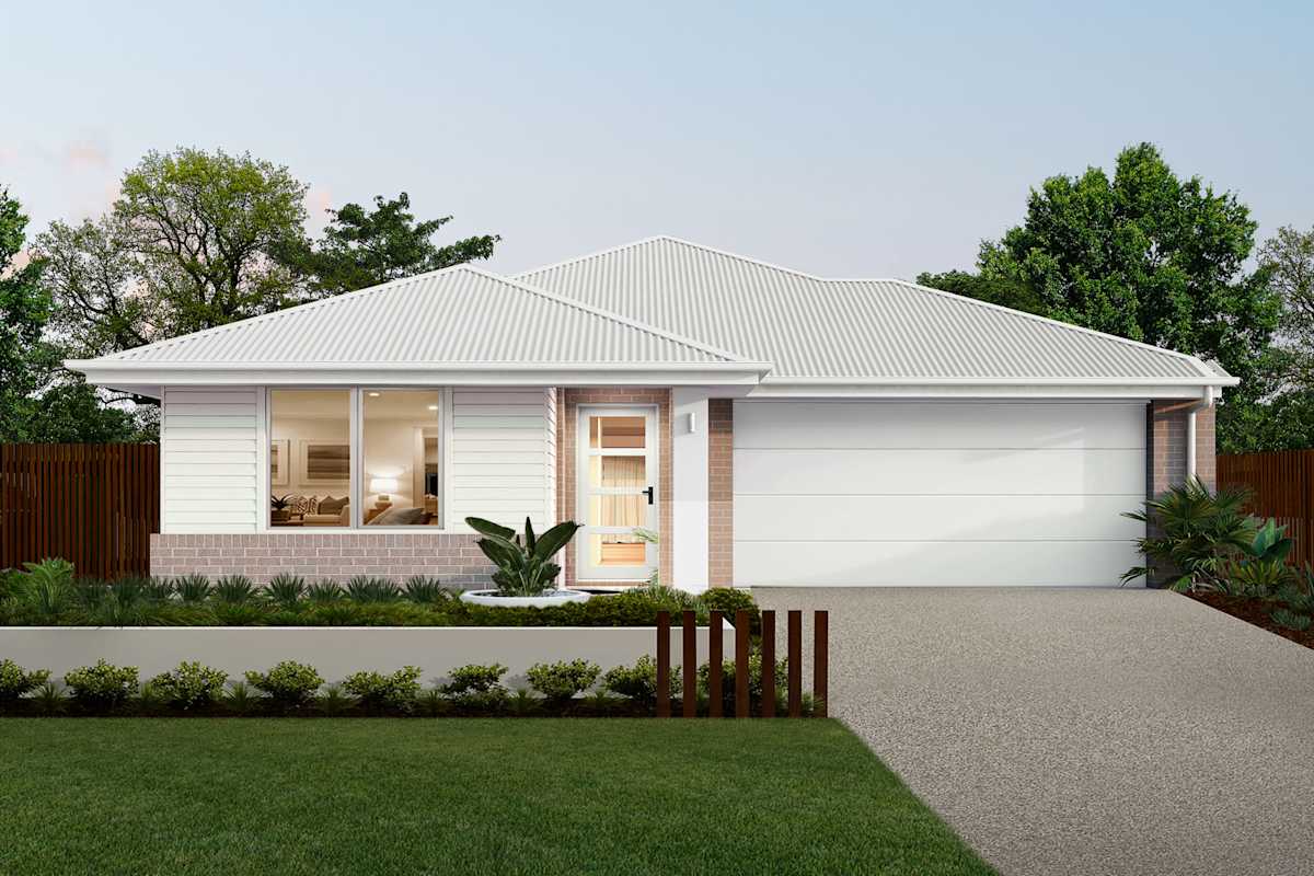 Dawn Three house design with Sanctuary facade in Contempo Modern style