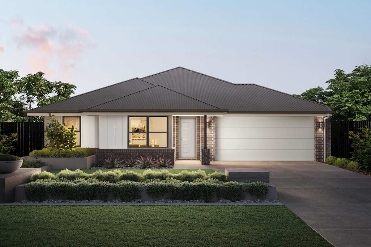 Glandore 18 house design with Country facade