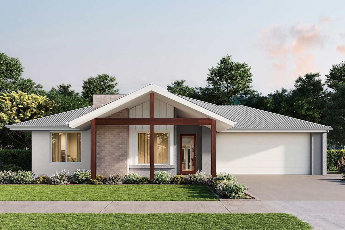 Eden 35 house design with Scandinavian facade