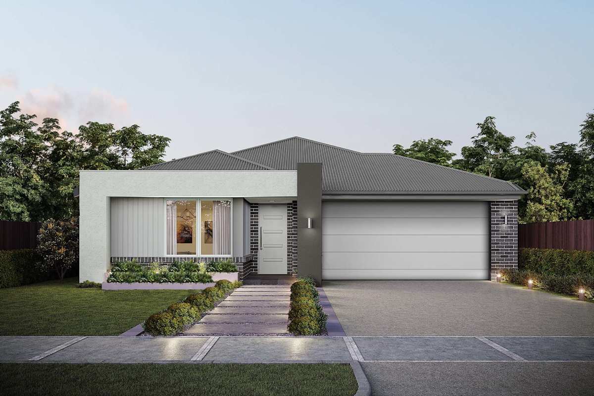 Kersbrook 22 house design with Contemporary façade