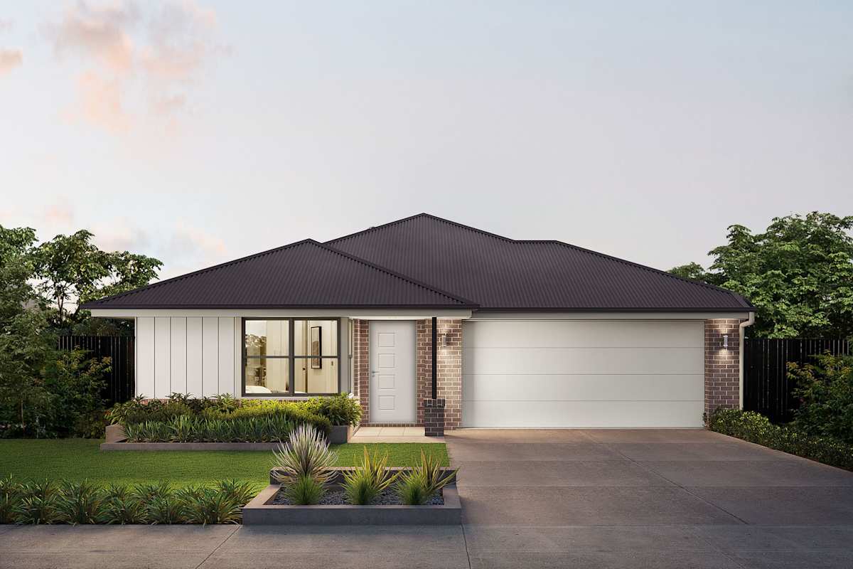 Kersbrook 22 house design with Country façade