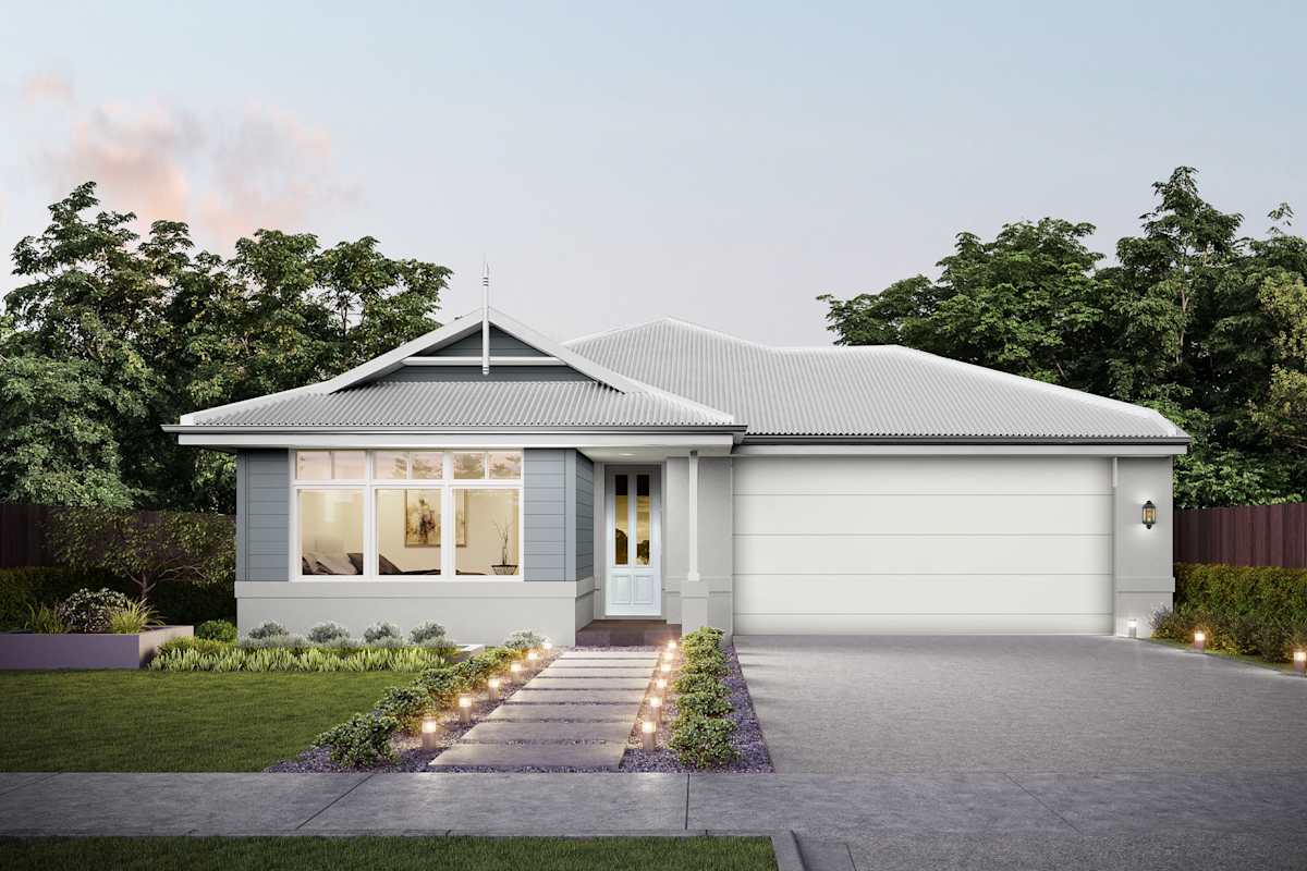 Kersbrook 22 house design with Hamptons façade