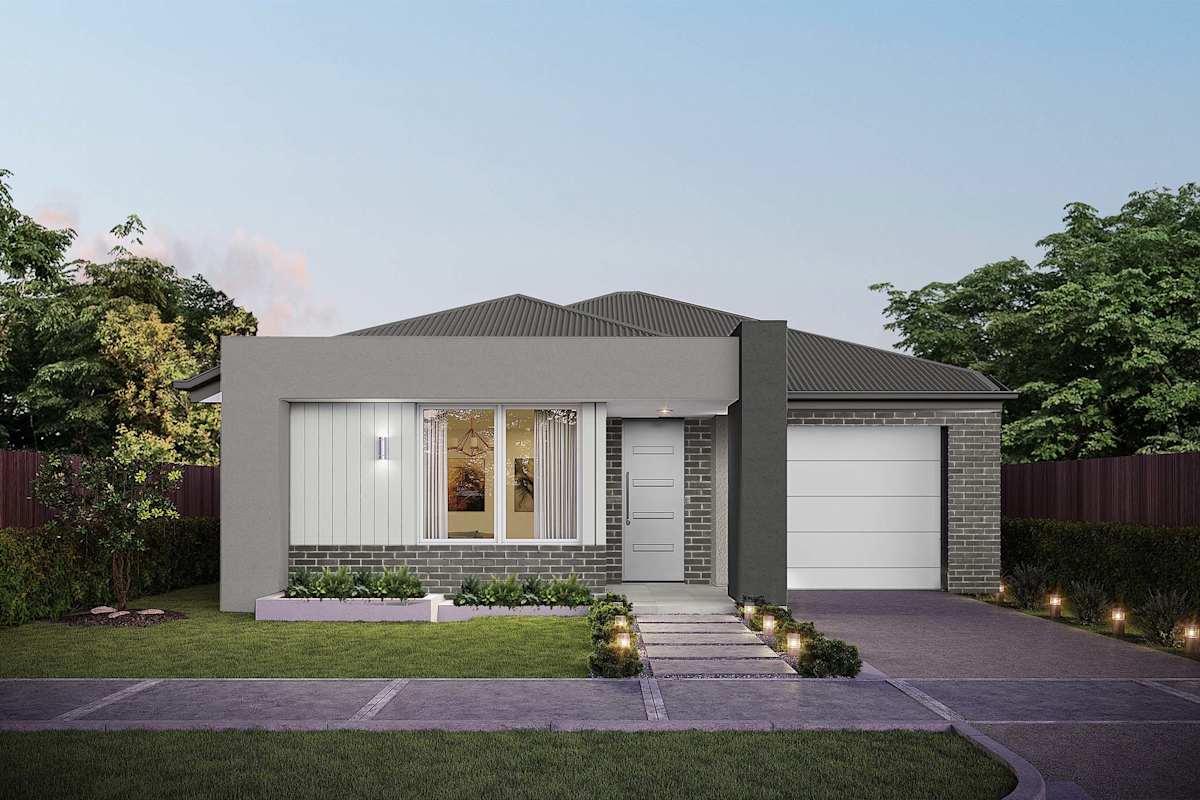 Loxton 20 house design with Contemporary facade