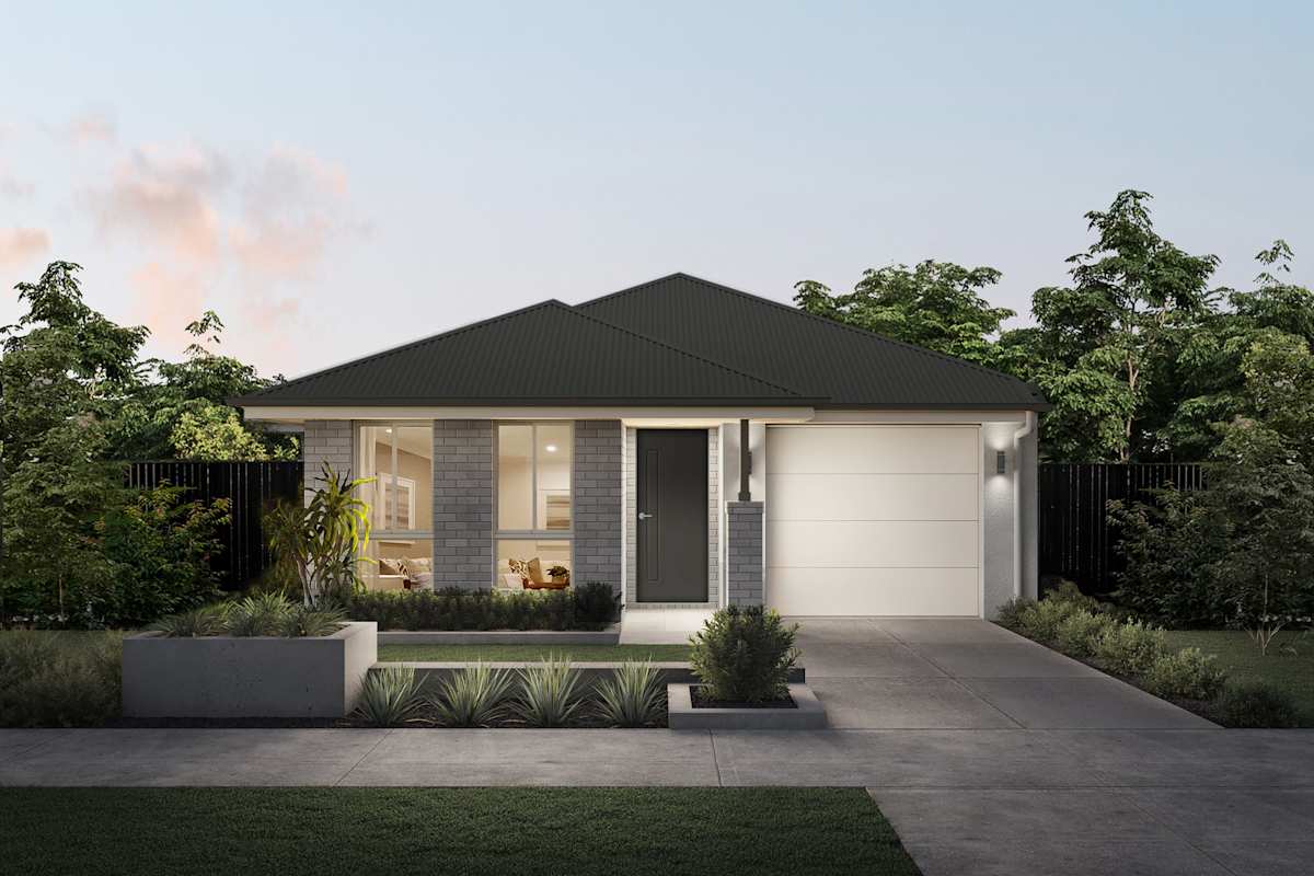 Loxton 21 house design with Classic facade