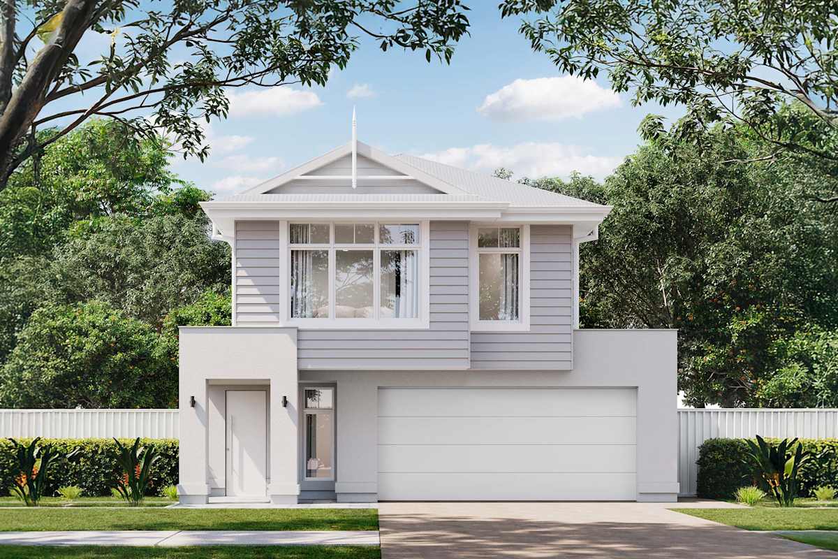 Hamley House Design with Hamptons Facade