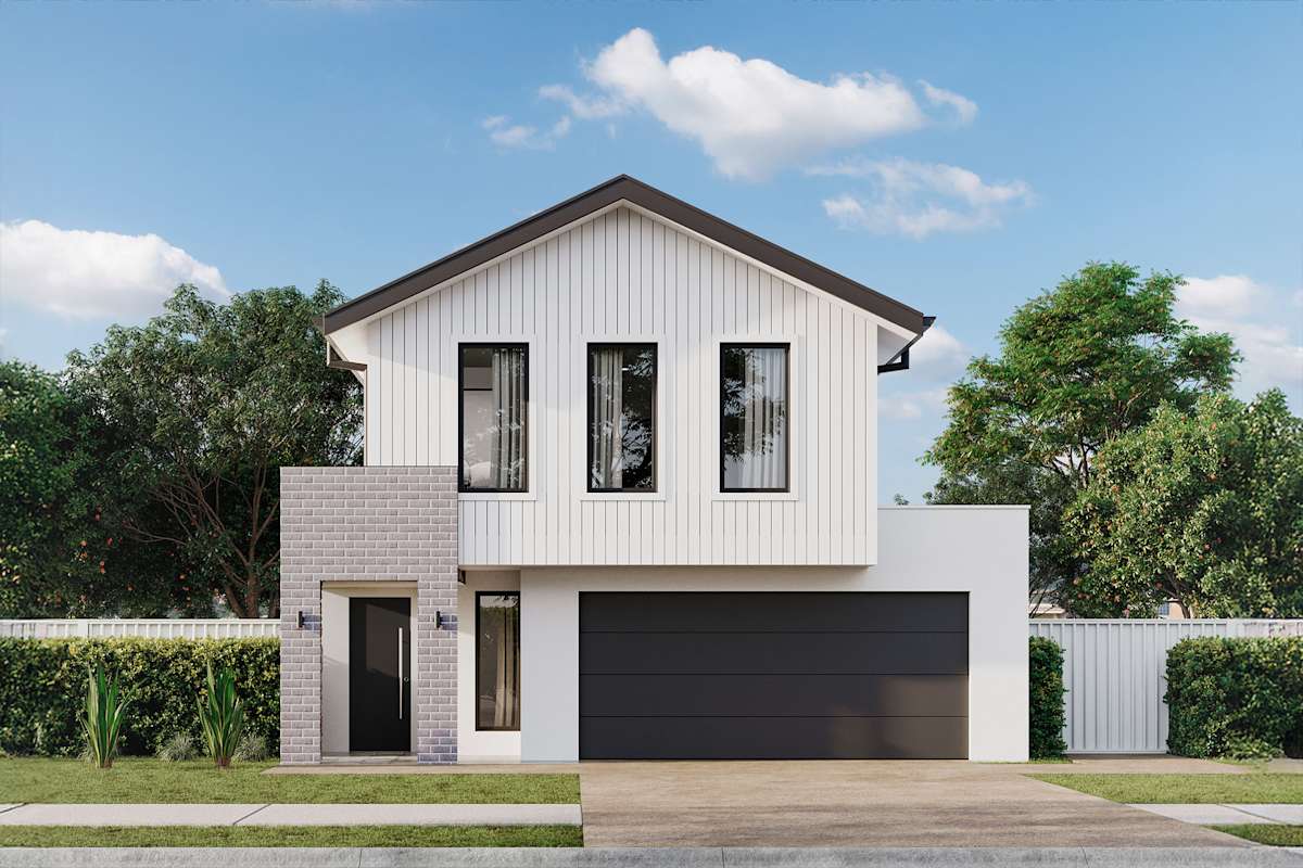 Hamley House Design with Scandinavian Facade