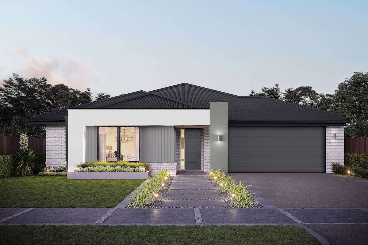 Skye 21 house design with Contemporary facade