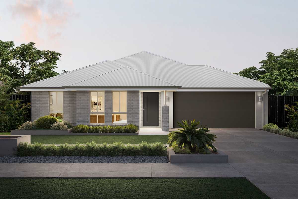 Skye 21 house design with Classic facade