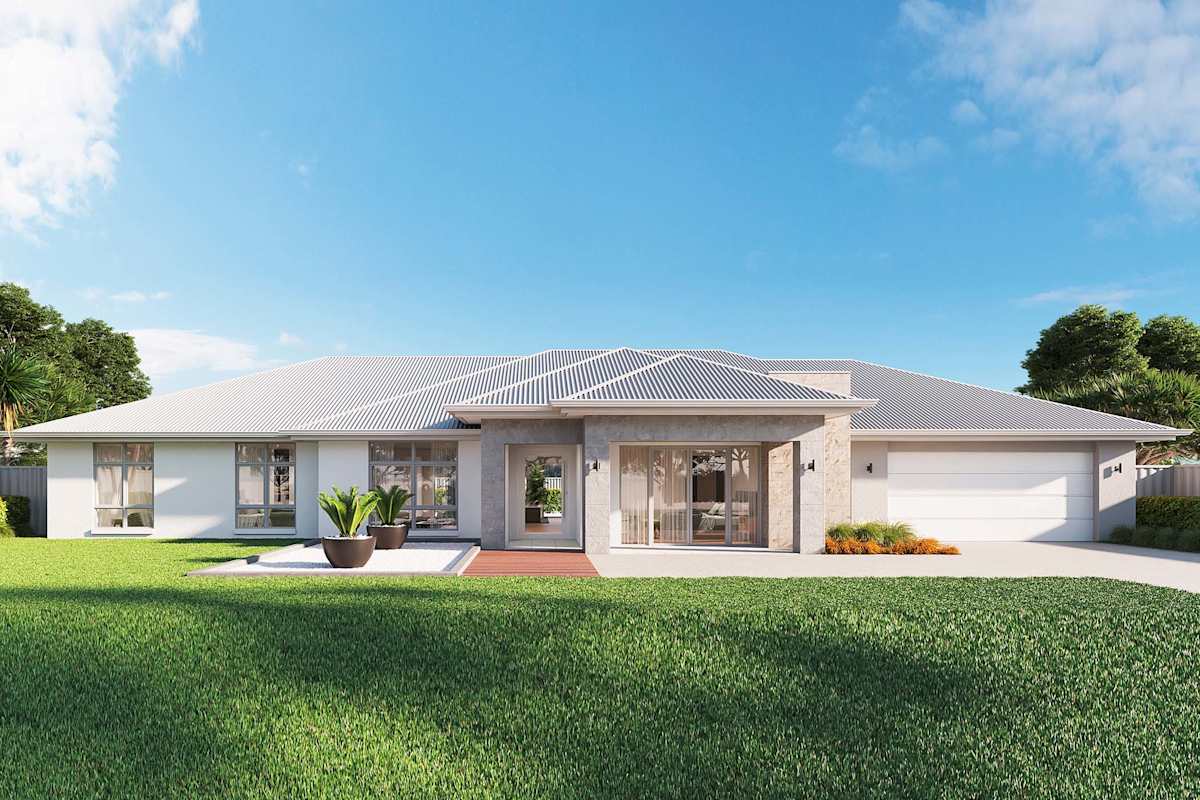Bridgewater Executive house design with Savanna facade