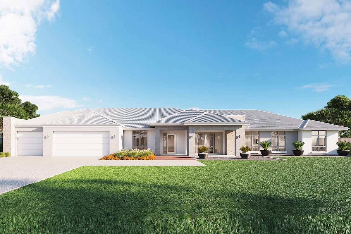 Inglewood Executive Lodge house design with Savanna facade