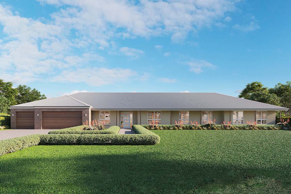Inglewood Executive Grande Manor house design with Classic facade