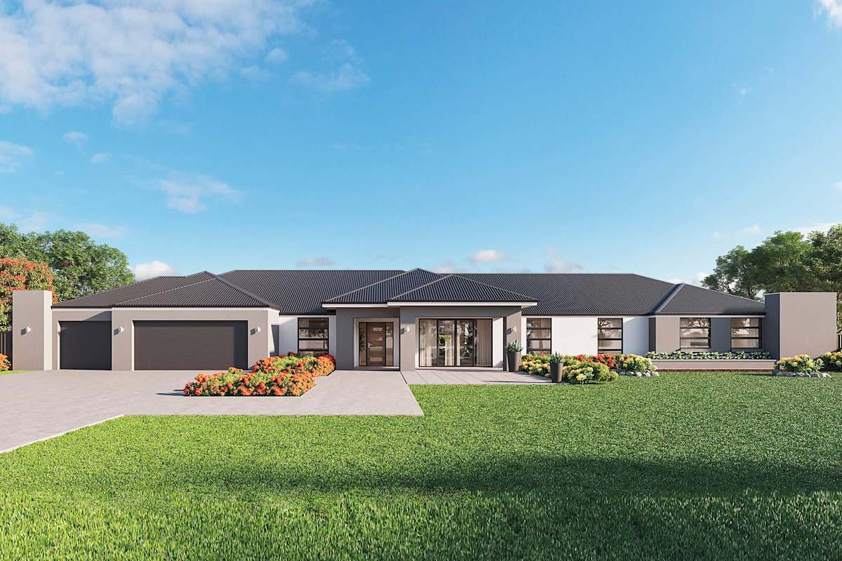 Inglewood Executive Grande Manor house design with Sovereign facade