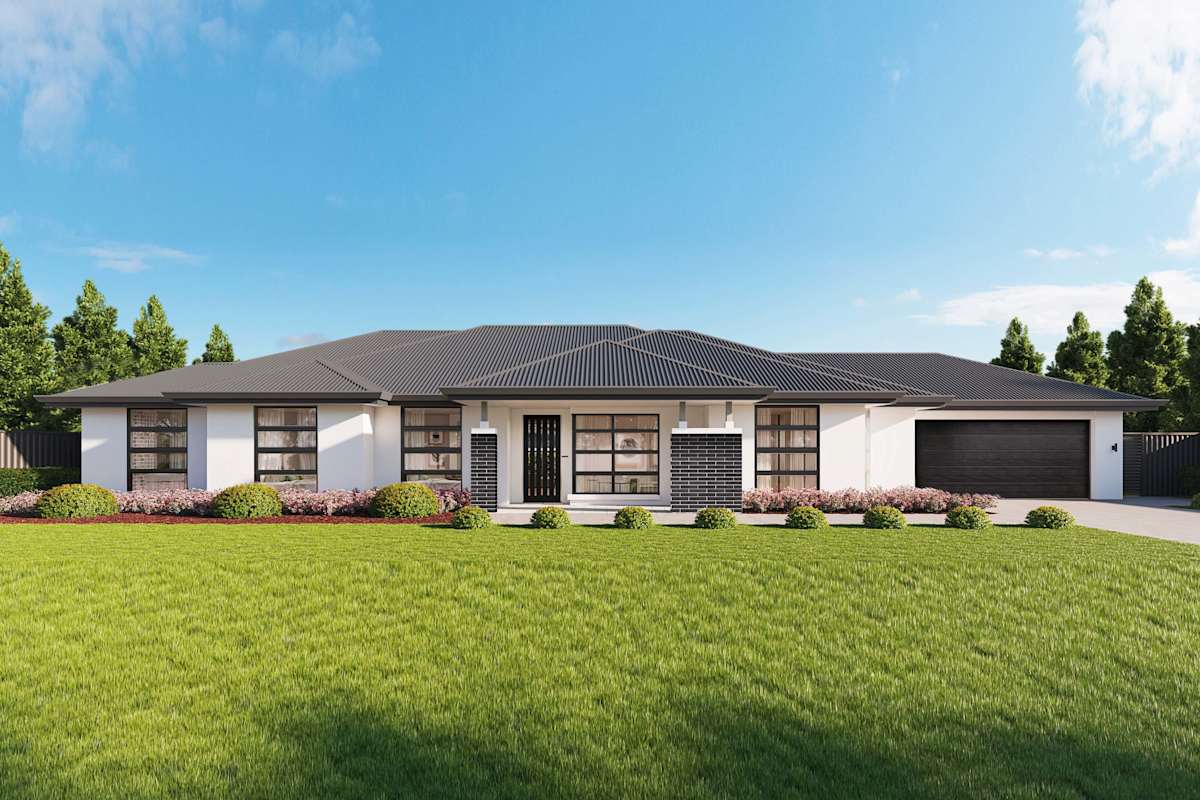 Riverglen Classic house design with Contemporary Facade