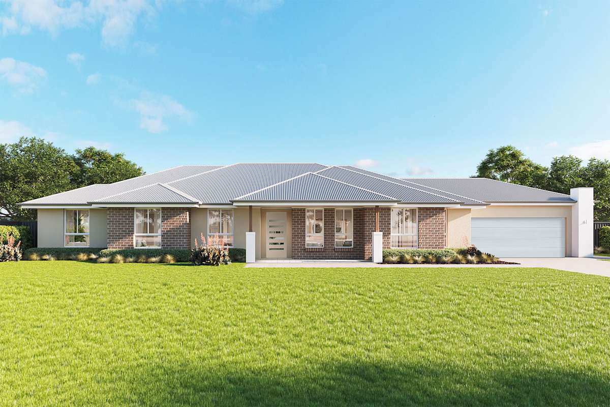 Riverglen Classic house design with Classic Facade