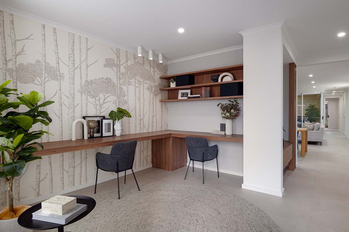 Gladstone 20 house design home office in Contempo style