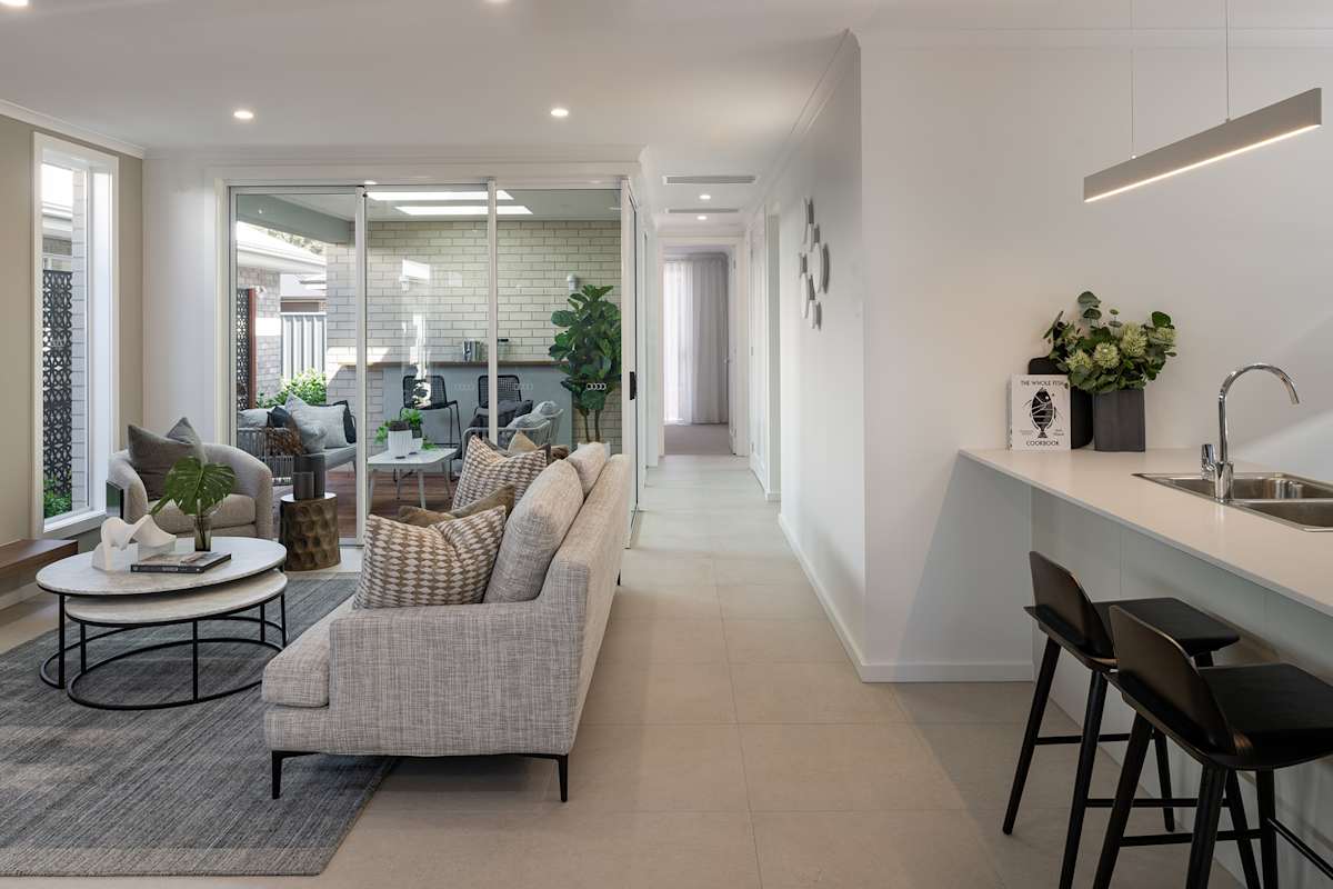 Gladstone 20 house design living in Contempo style