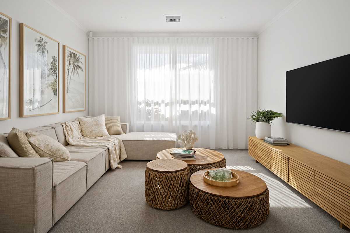 Eclipse Four house design entertainment in Coastal style