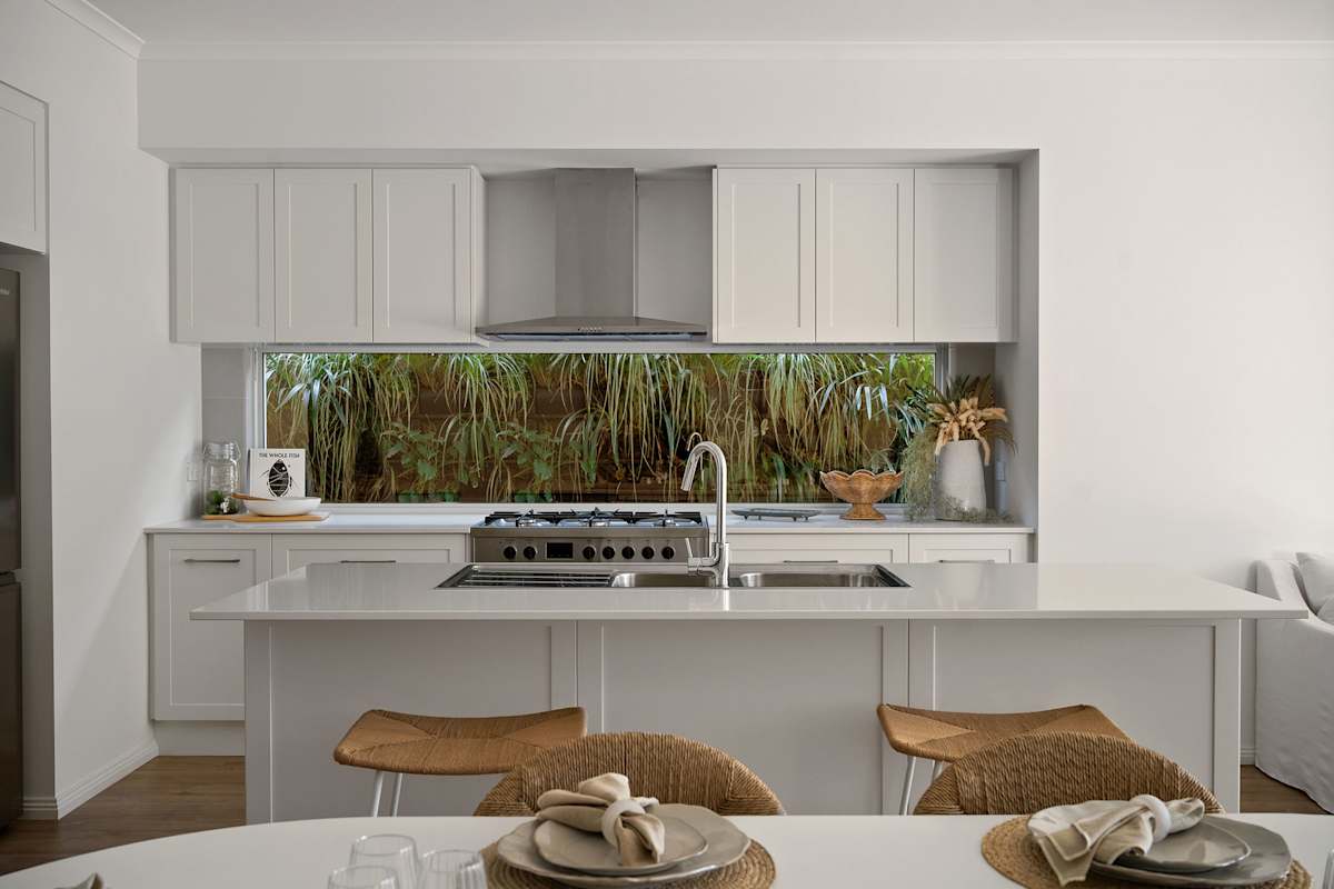 Eclipse Four house design kitchen in Coastal style
