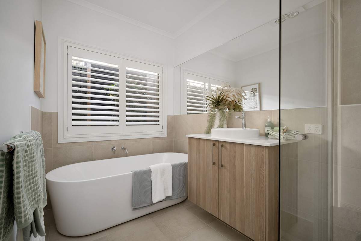 Eclipse Four house design Bathroom in Coastal style