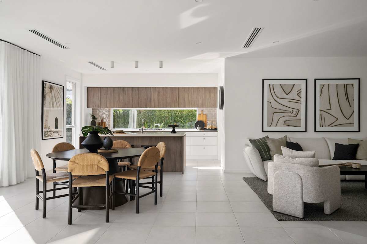 Ashford 30 house design dining in coastal style