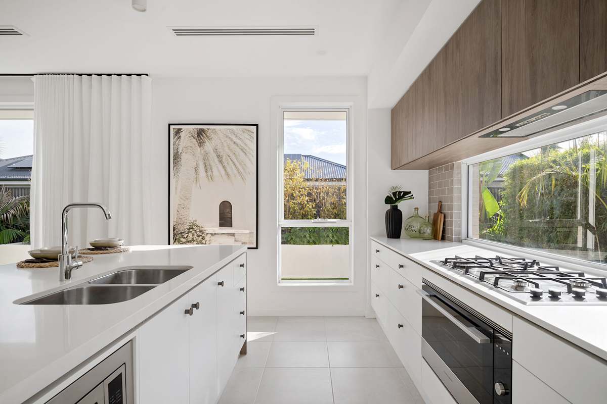 Ashford 30 house design kitchen in coastal style